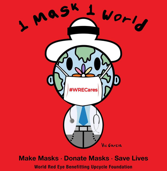 #WRECares 1 Mask 1 World