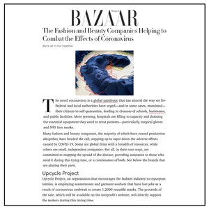 The Fashion and Beauty Companies Helping to Combat the Effects of Coronavirus | Harper's Bazaar