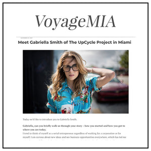 Meet Gabriella Smith of The UpCycle Project in Miami | Voyage Miami