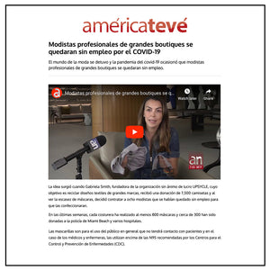 Modistas profesionales de grandes boutiques se quedaran sin empleo por el COVID-19 | AméricaTevé