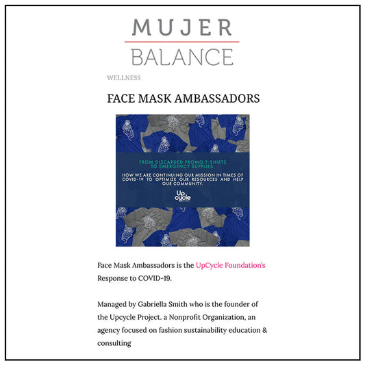 Face Mask Ambassadors | Mujer Balance